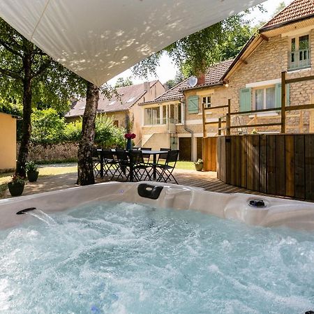 Wonderful House In Sarlat Center With Heated Pool & Jaccuzi Villa Dış mekan fotoğraf