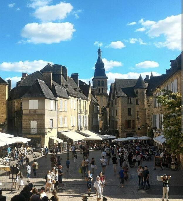 Wonderful House In Sarlat Center With Heated Pool & Jaccuzi Villa Dış mekan fotoğraf