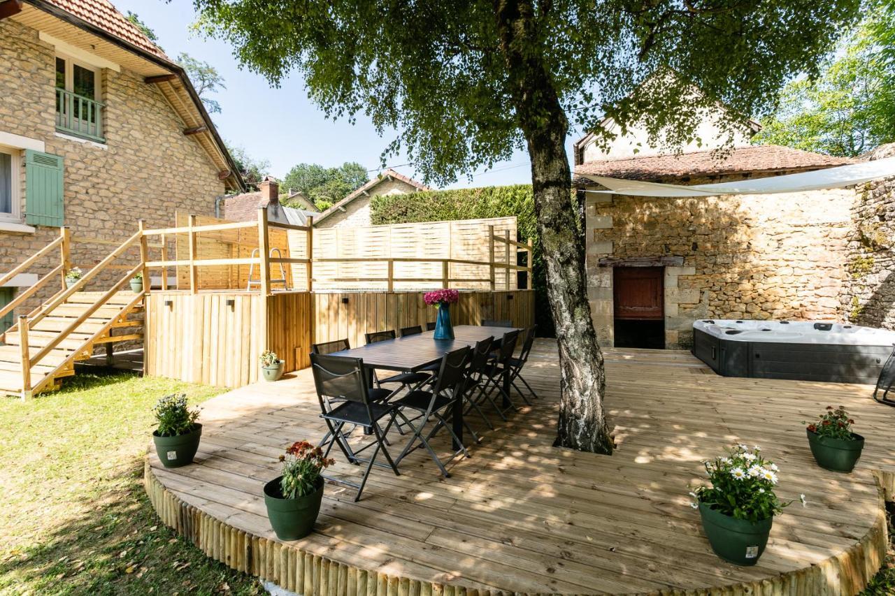 Wonderful House In Sarlat Center With Heated Pool & Jaccuzi Villa Dış mekan fotoğraf