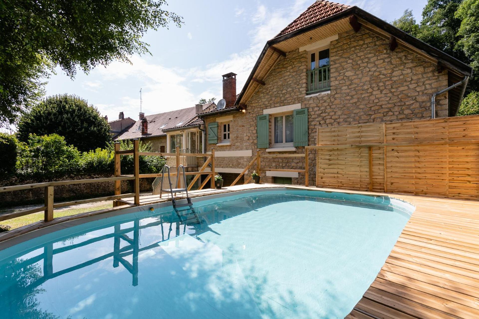 Wonderful House In Sarlat Center With Heated Pool & Jaccuzi Villa Dış mekan fotoğraf